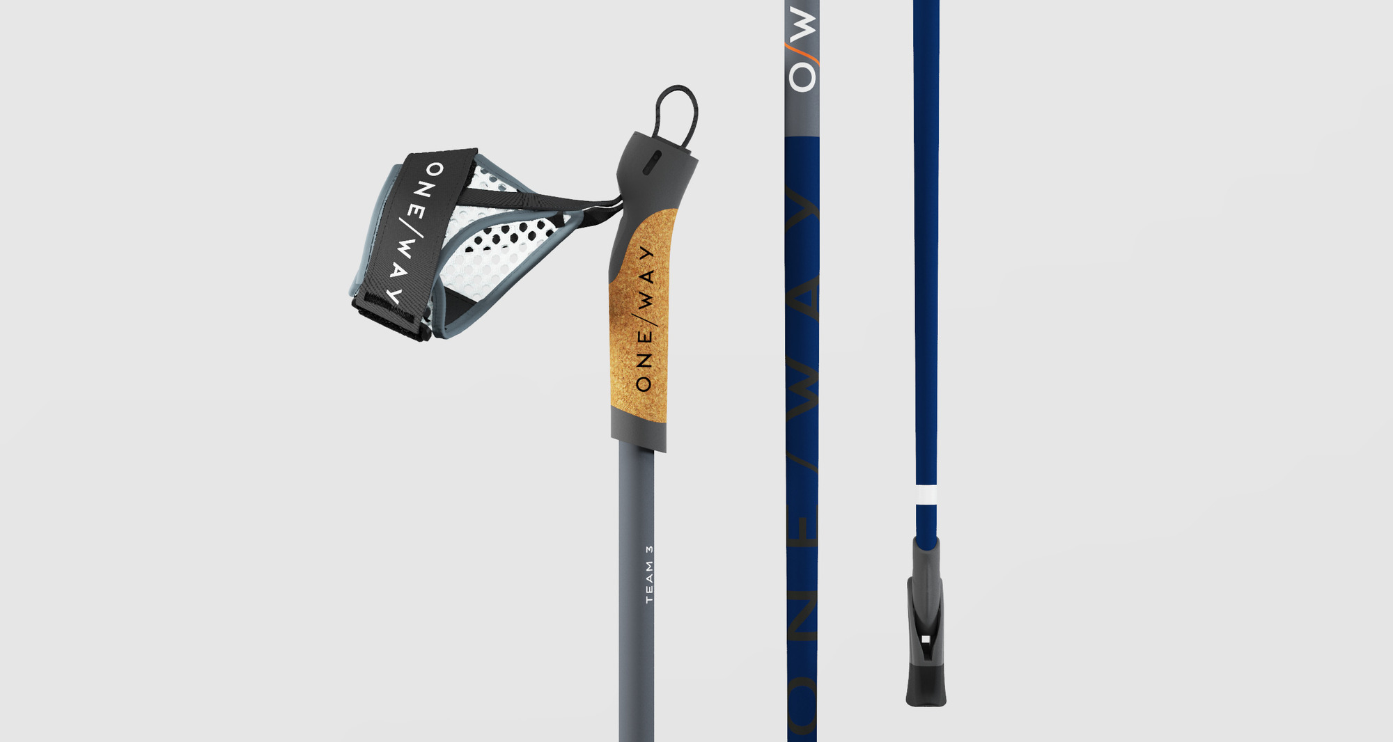 One Way - Nordic Walking Stöcke TEAM 3