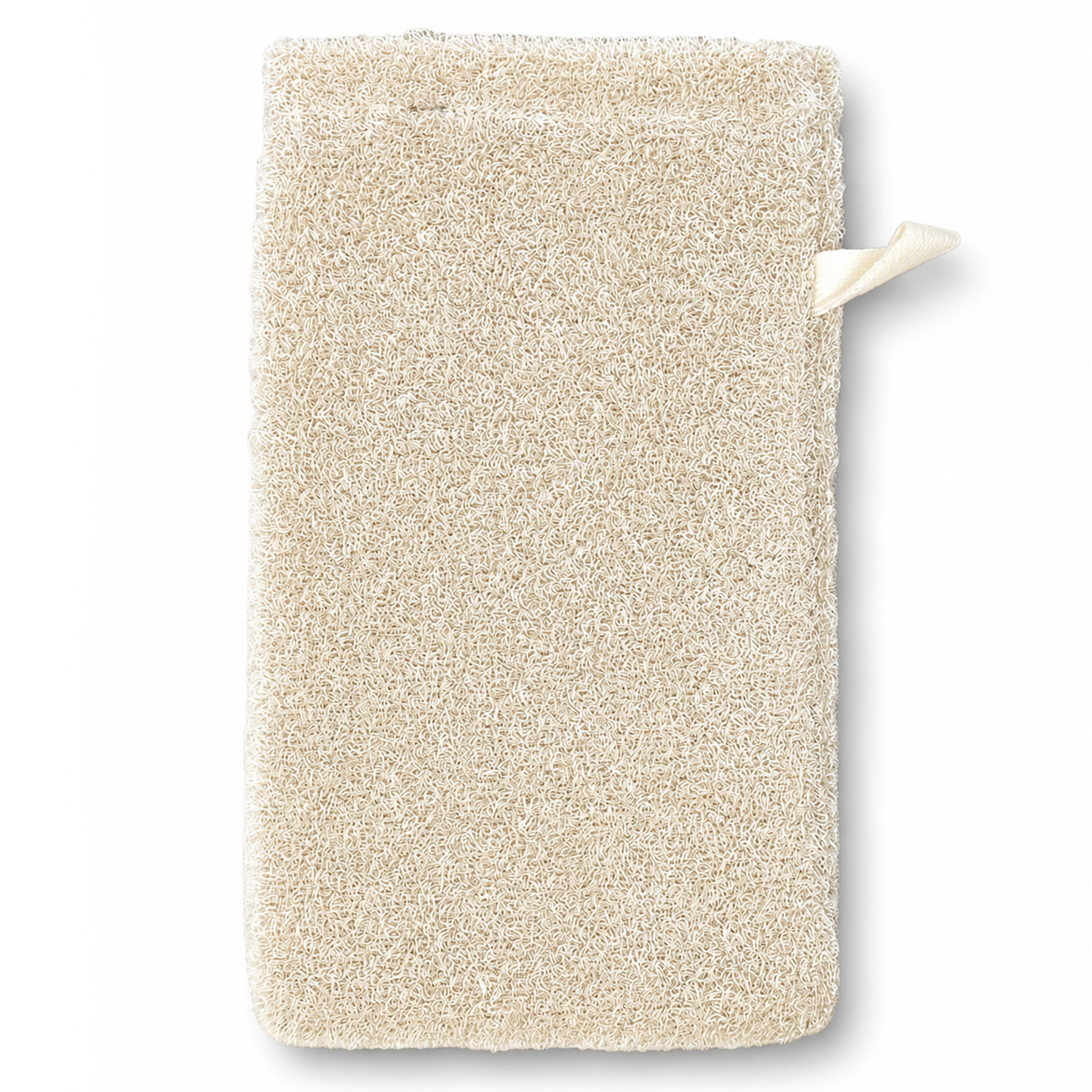 sositex | Waschhandschuh Off White – Leinen & Baumwolle | Sauna & Peeling