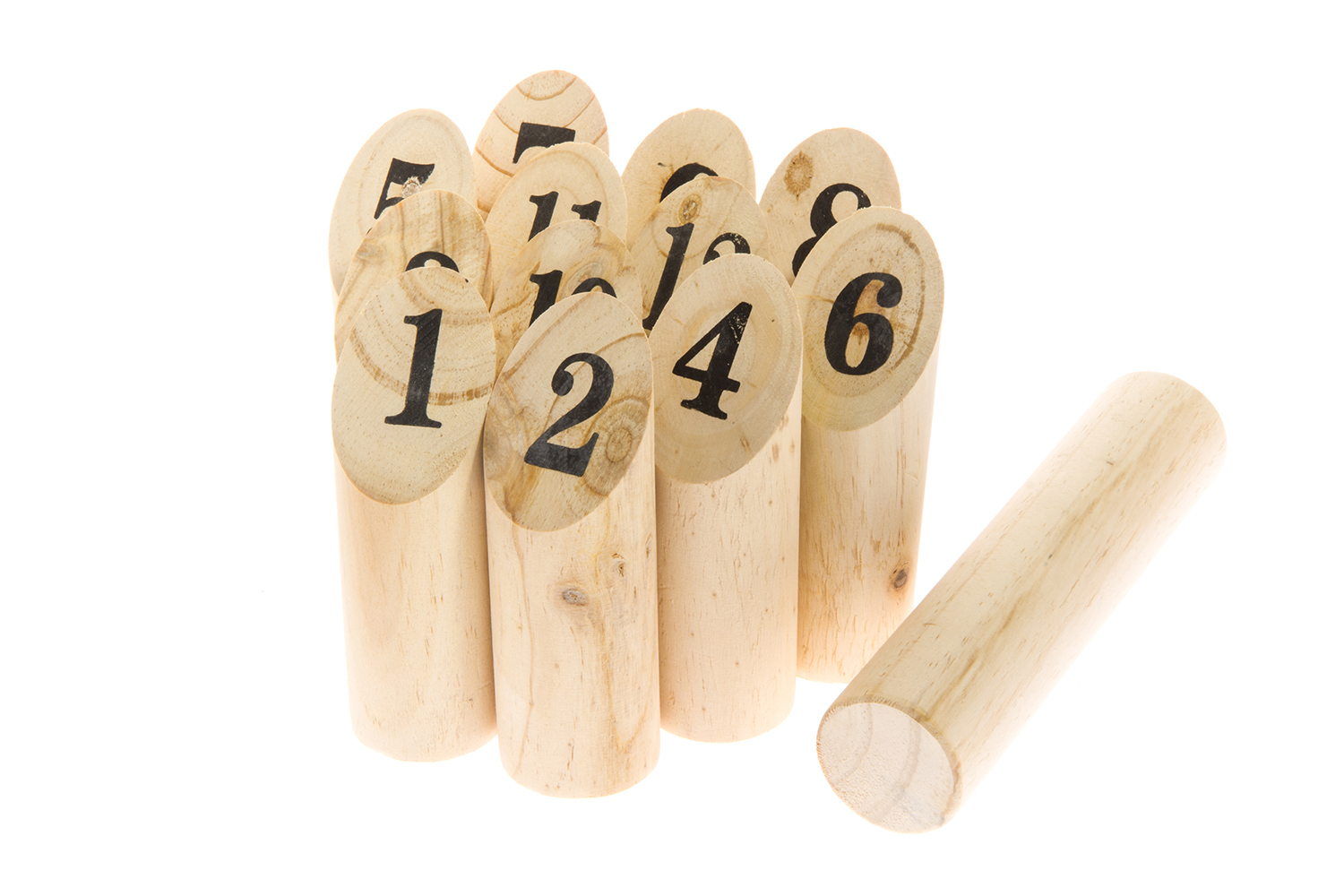 Mölkky das Wurfspiel aus Holz