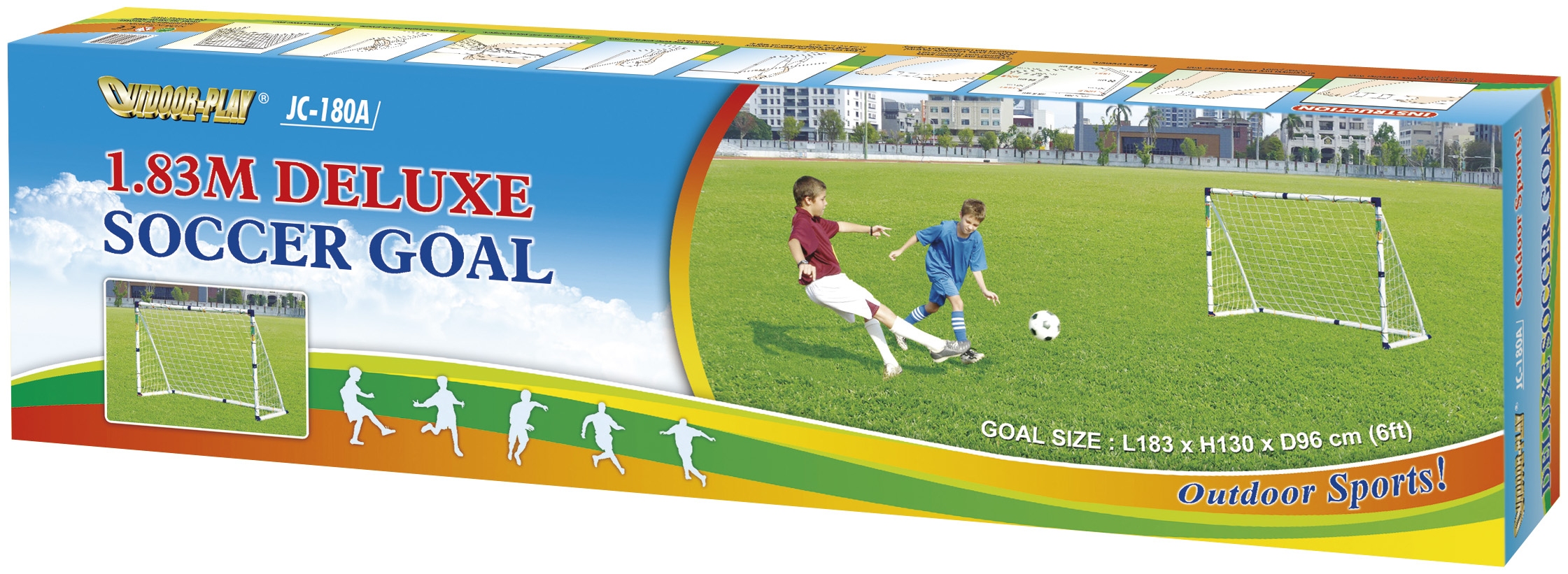 Outdoorplay Fußballtor 183 x 130 cm