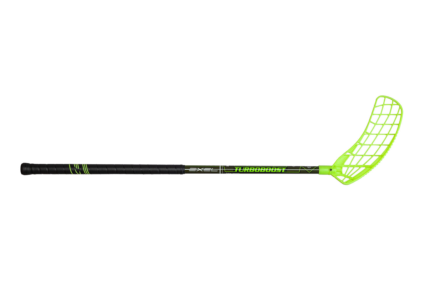 EXEL Floorballschläger TURBOBOOST Kids 3.4 Black/Yellow