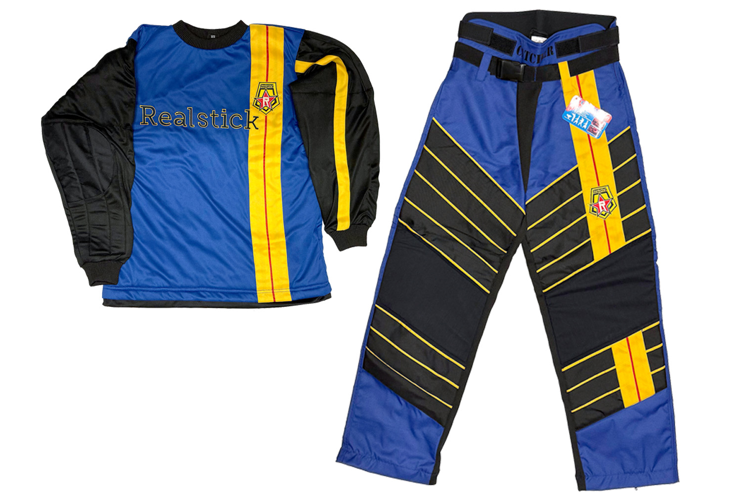 REALSTICK | Catcher Riot Floorball Torhüter-Set – Hose & Shirt