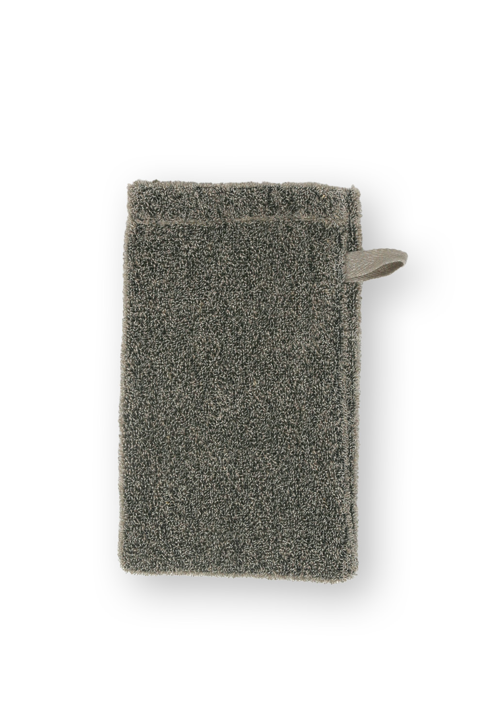 sositex - Waschhandschuh black/natural