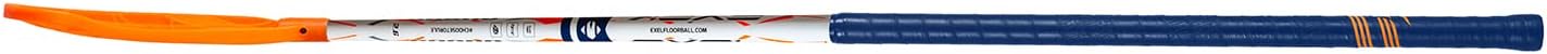 EXEL | SHARP White/Orange Floorballschläger – Jugend & Einsteiger, Flex 3.4