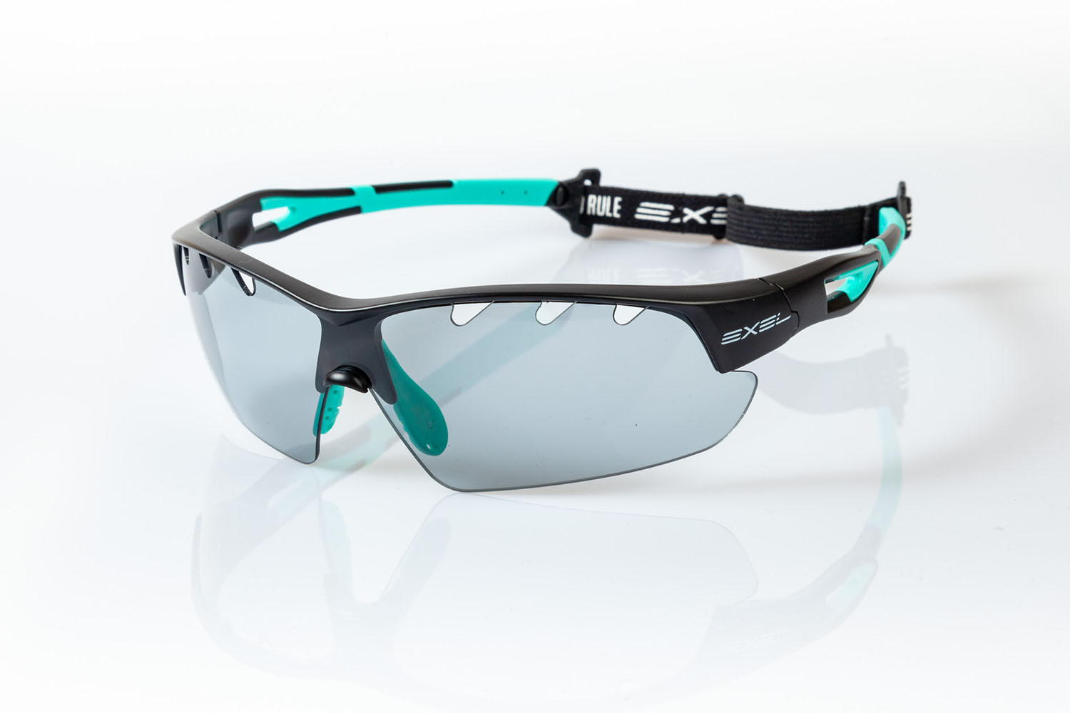 EXEL-Dynamic-2021-Cyan-00 EXEL Floorball Schutzbrille