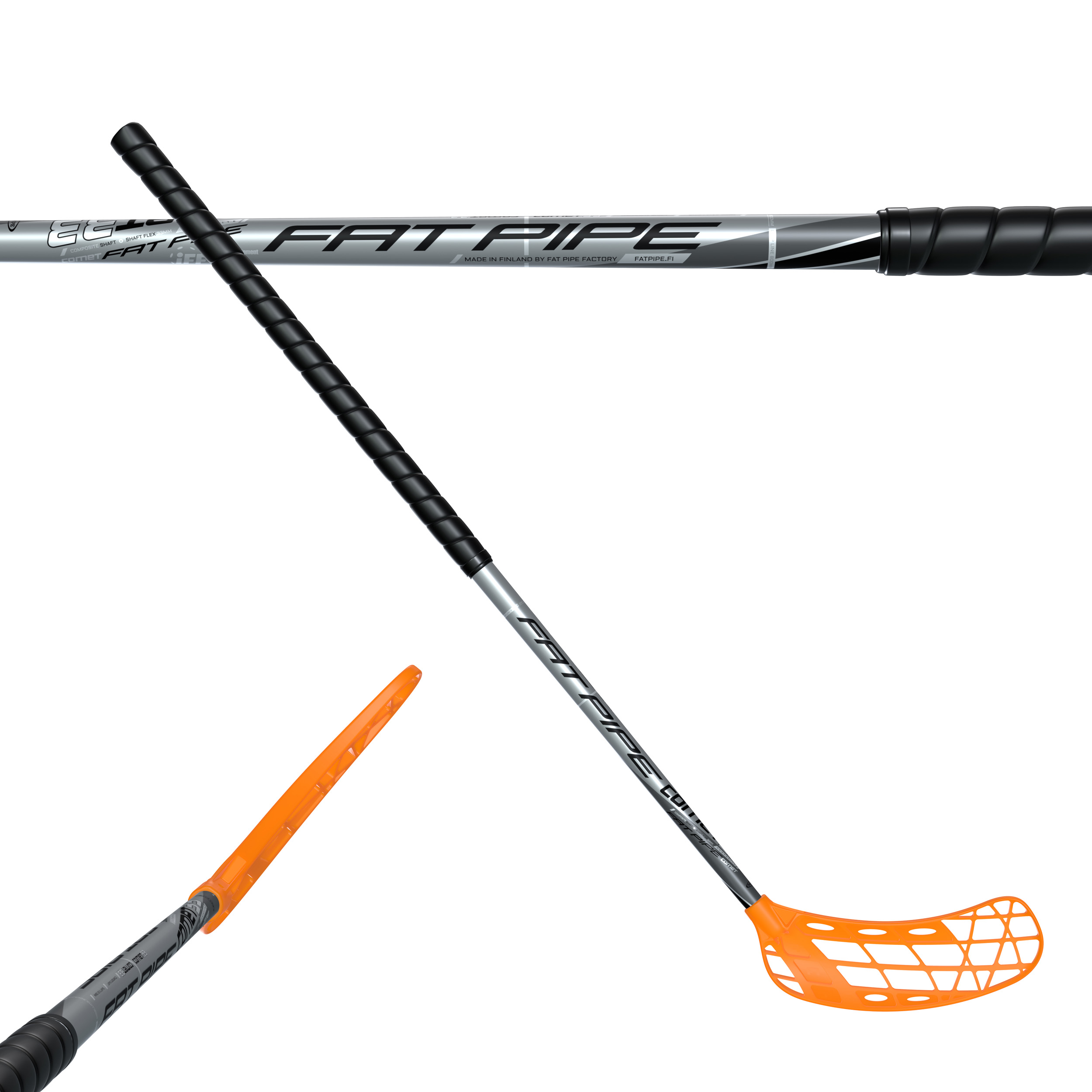 COMET-33-BONE-721723-0001 FAT PIPE Floorball Schläger Comet BONE