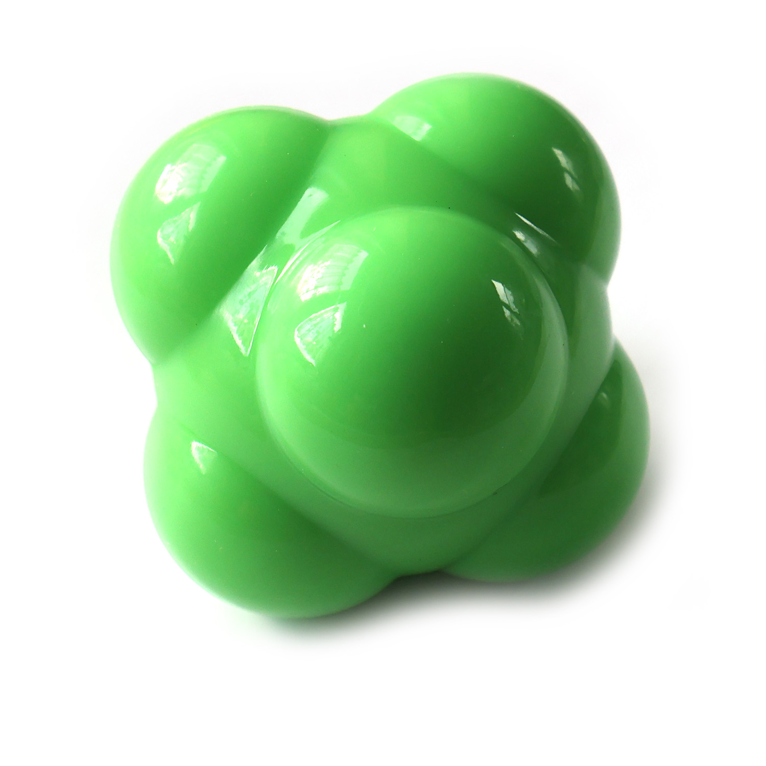 HALE | Reaktionsball - 7 cm - inkl. Anleitung mit Übungsbeispielen (grün)