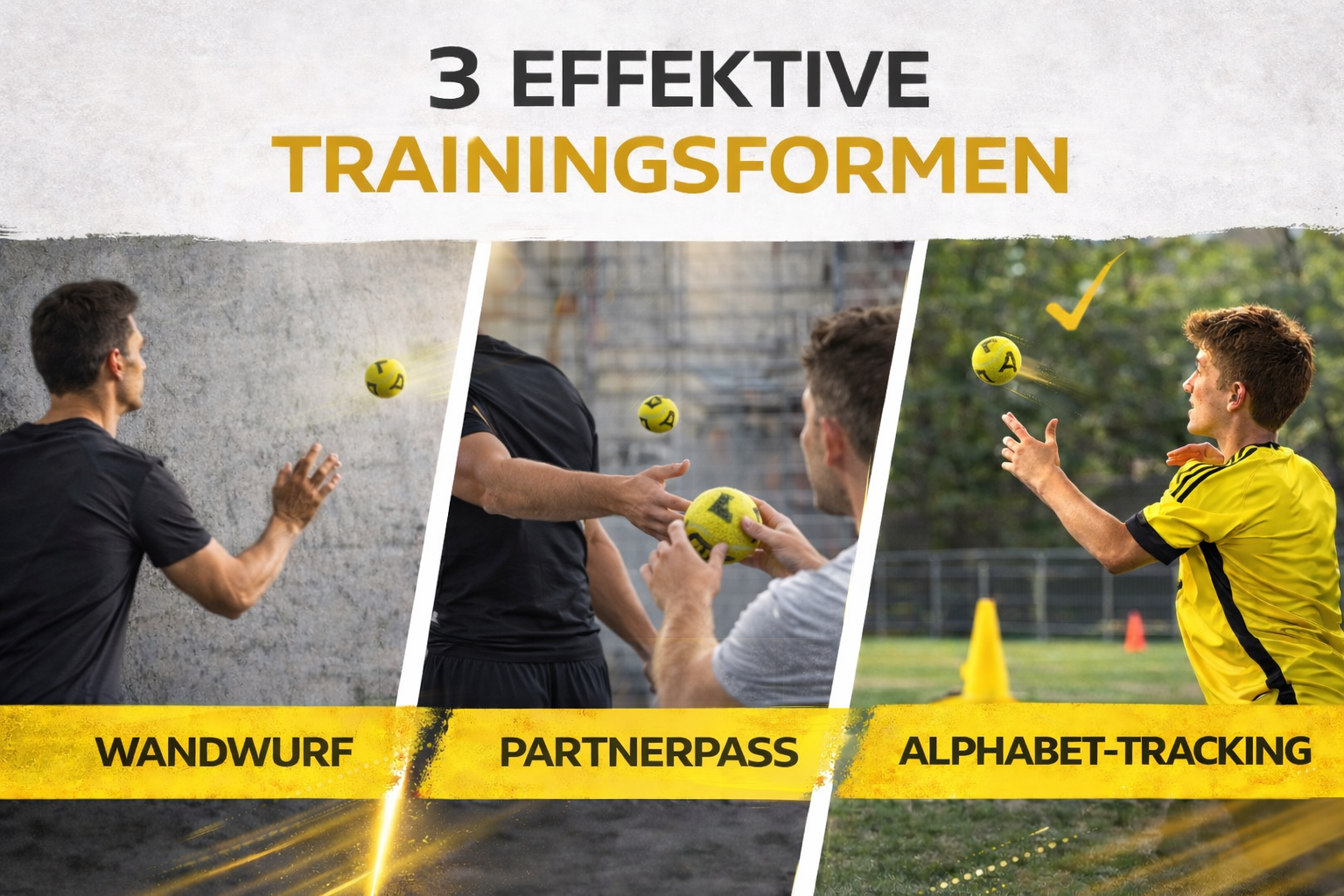 HALE Letterball – Vision Training Ball für Reaktion & Augen-Hand-Koordination