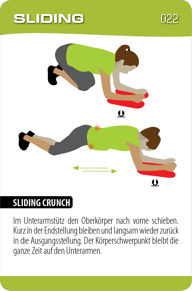 Trainingskarten Übungsanleitung Sliding
