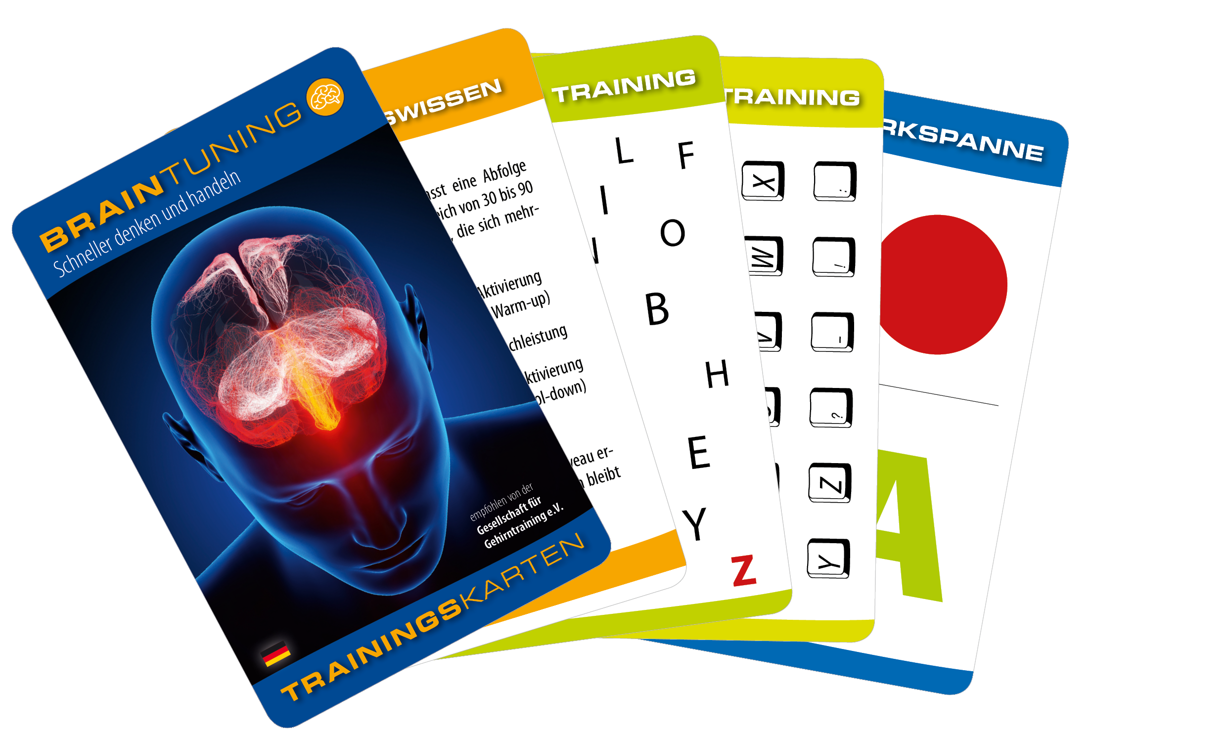 Trainingskarten Gehirntraining Braintuning