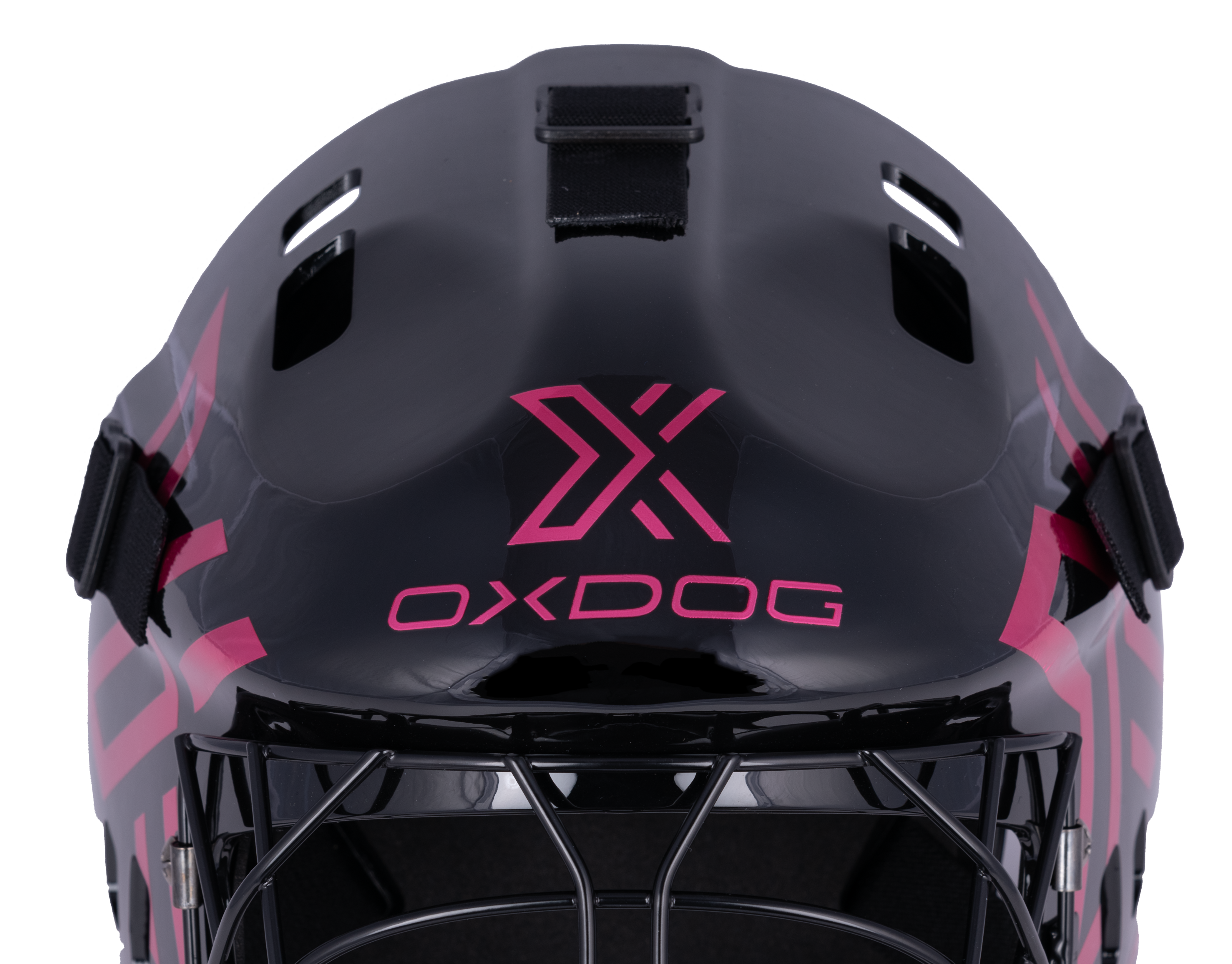 OXDOG | XGUARD Junior Floorball Torhütermaske black/bleached red – IFF & CE geprüft