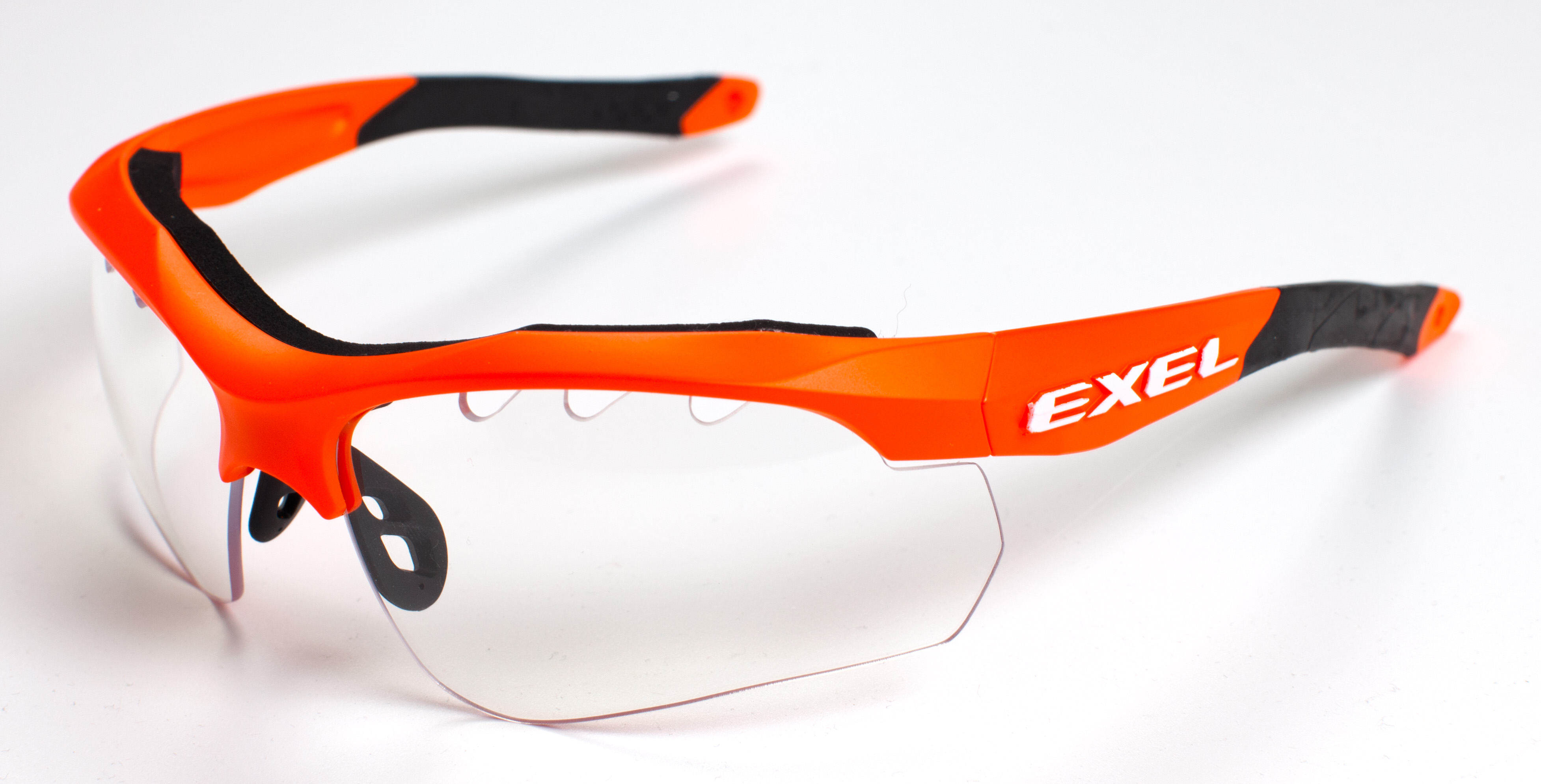 EXEL- X100 EYE GUARD SENIOR, neon orange