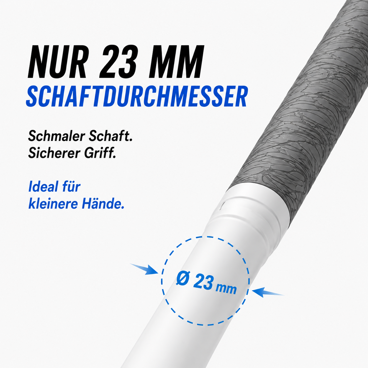 Fat Pipe | T-CORE 31 CTRL Floorballschläger Junior – Baby Blue