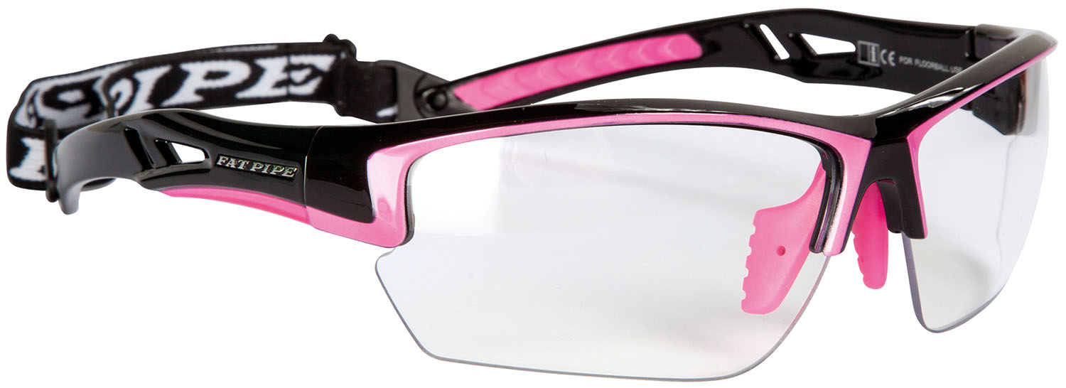 PROTECTIVE_EYEWEAR_SET_JR_715941_black_pink FAT PIPE Floorball Schutzbrille