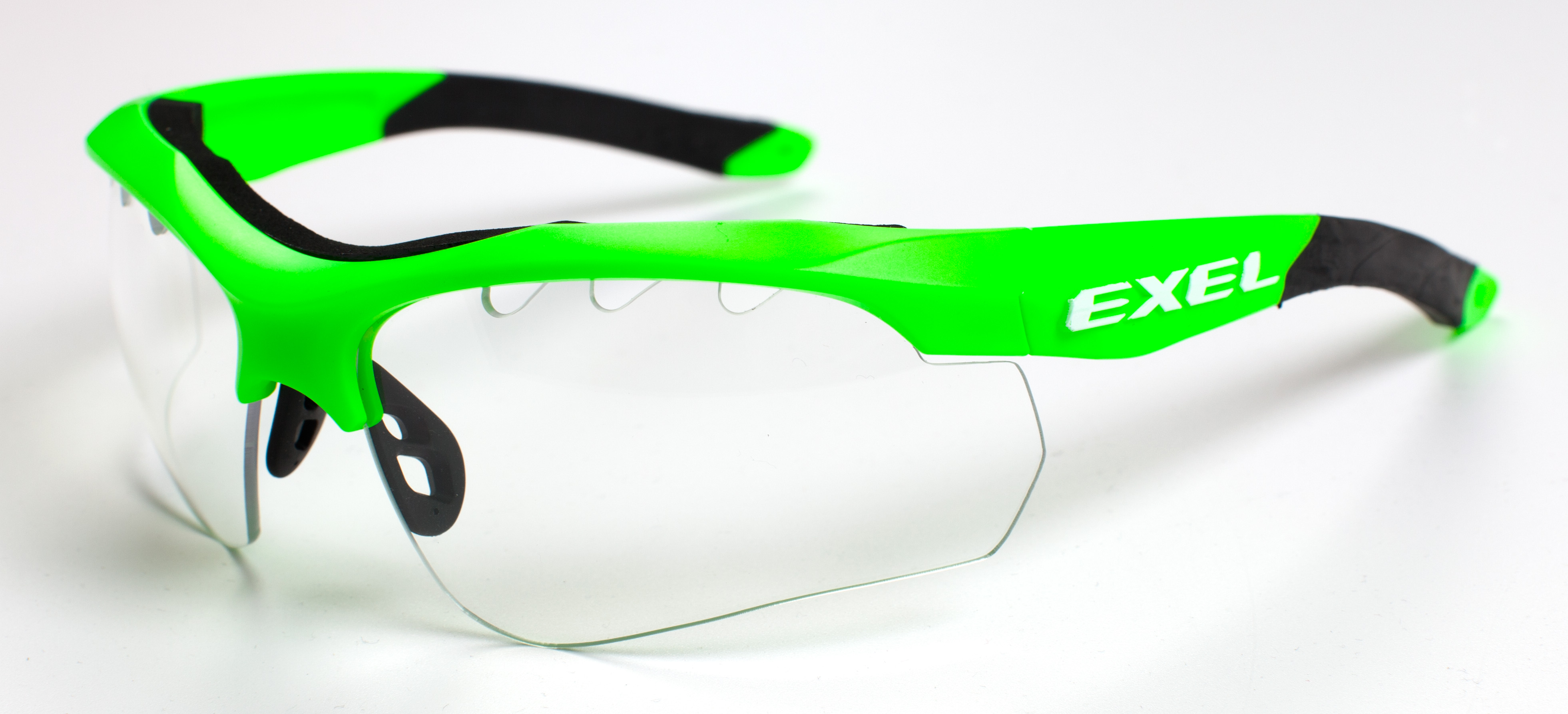 X100-Green EXEL Floorball Schutzbrille X100