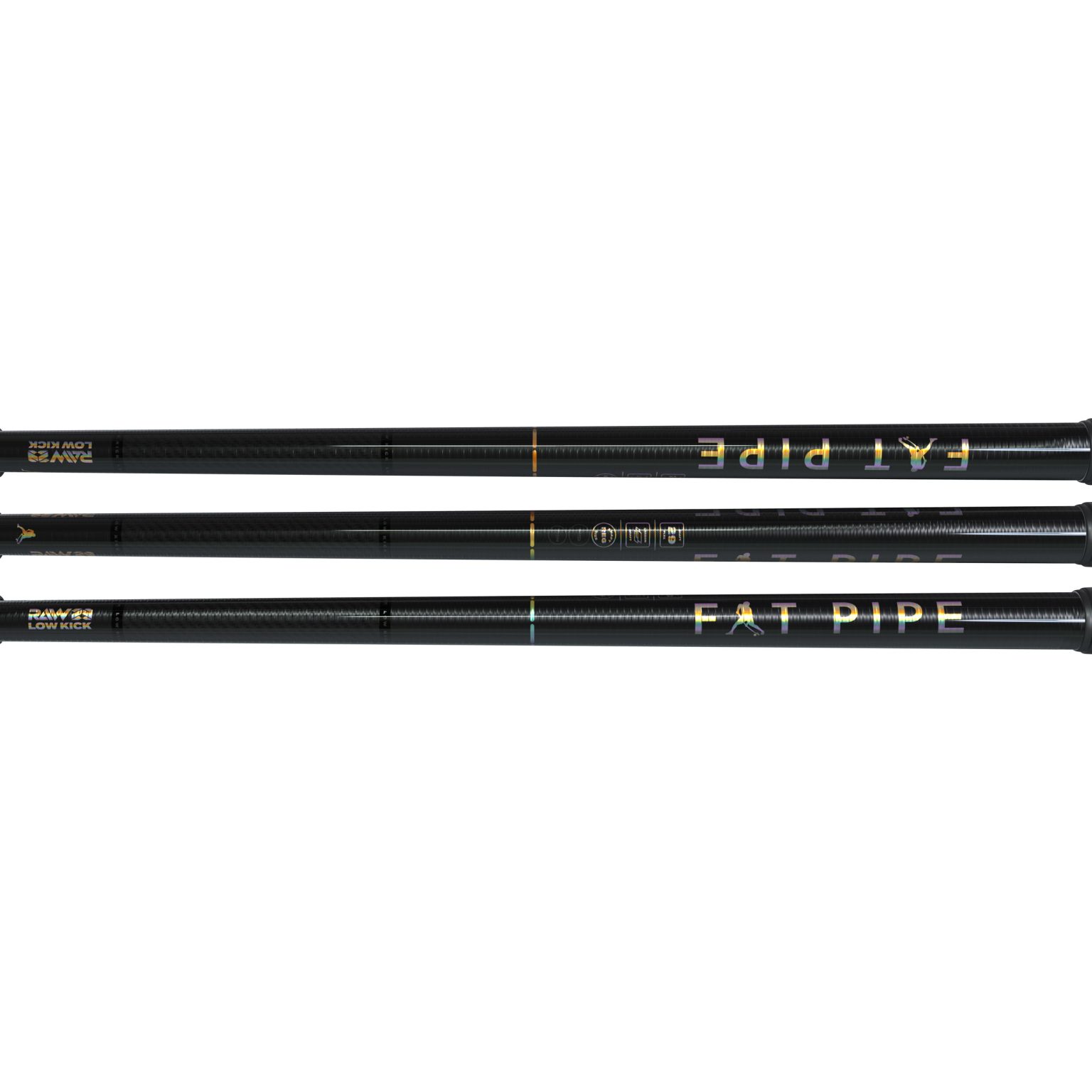 Fat Pipe | Floorballschläger RAW 29 LOW KICK CTRL SLICKS – 100% Carbon