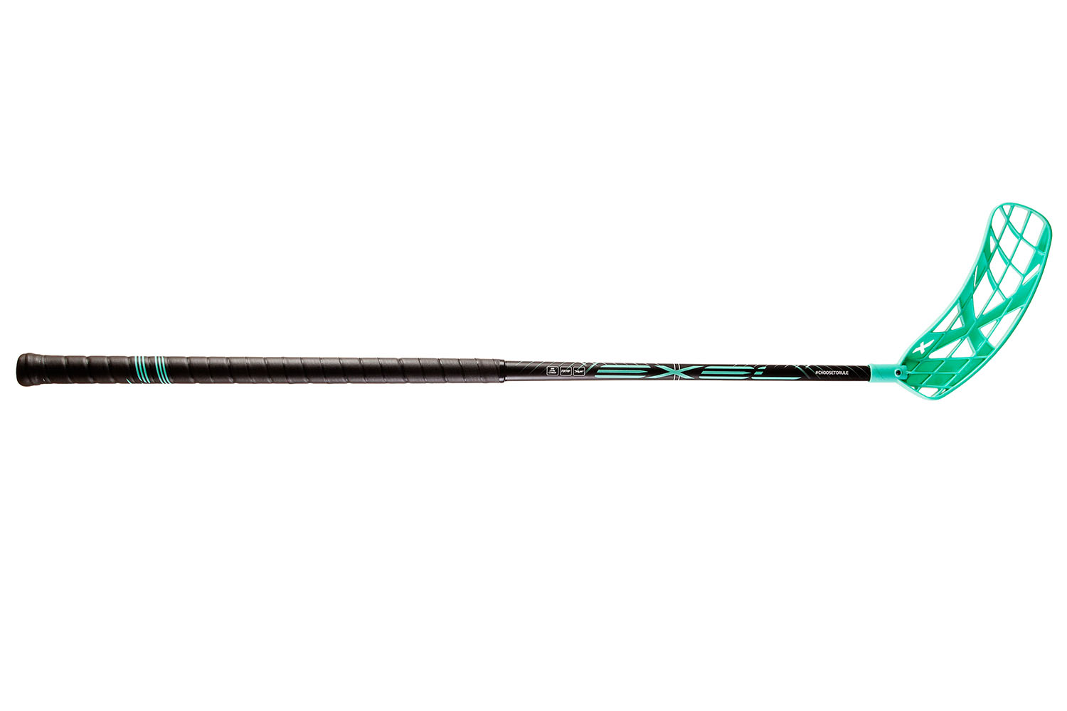 EXEL Floorball Schläger X-Play, schwarz/mint 