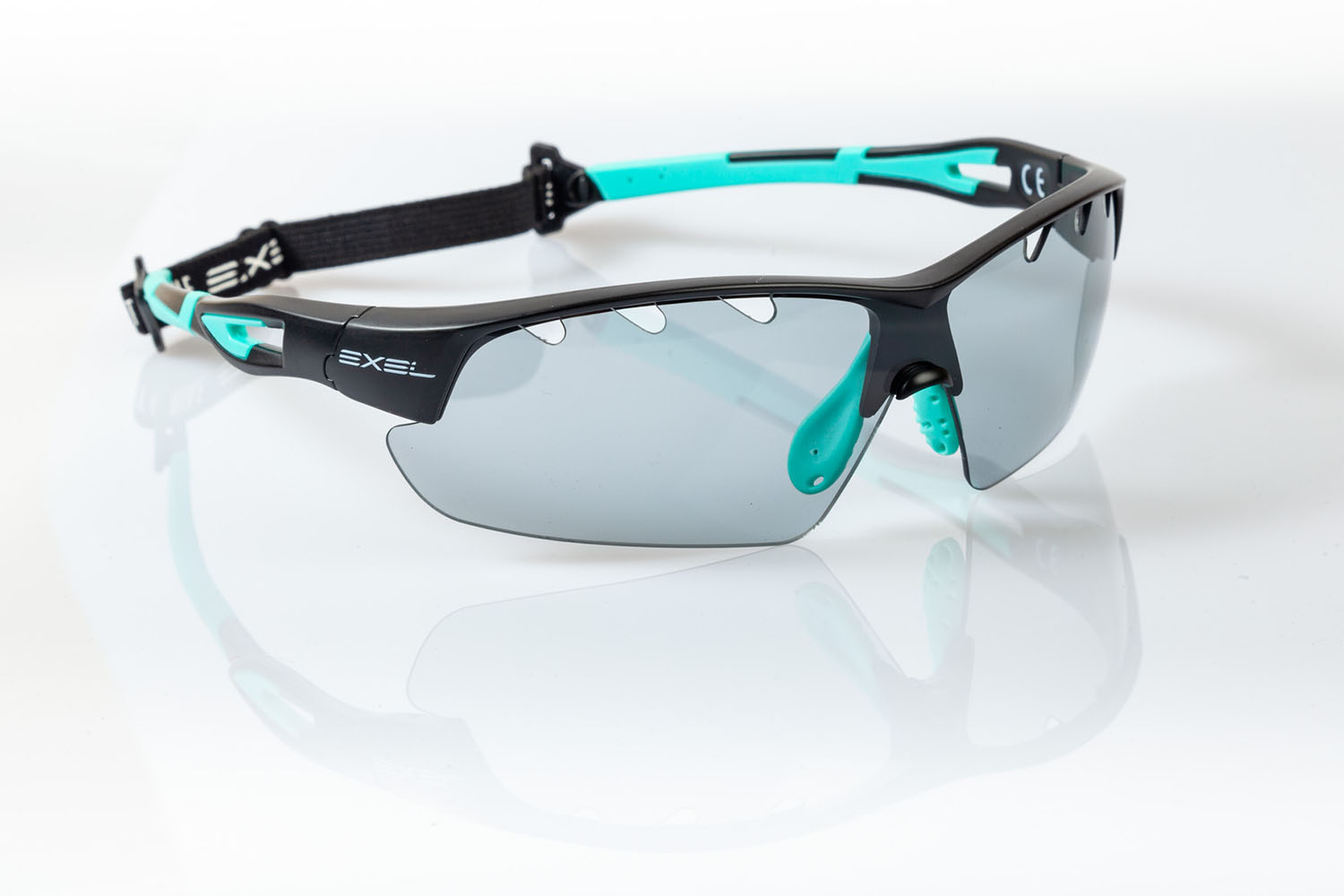 EXEL-Dynamic-2021-Cyan-06 EXEL Floorball Schutzbrille